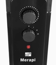Olejový radiátor G21 Merapi čierna, 11 rebier, 2500 W - 4