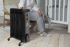 Olejový radiátor G21 Merapi čierna, 11 rebier, 2500 W - 8