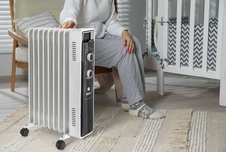 Olejový radiátor G21 Vesuv biela, 9 rebier, 2000 W - 7