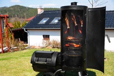 Záhradná udiareň s grilom G21 Kansas BBQ - 12