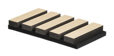 Akustický panel G21, 270x60, 5x2,1 cm, hikora - 3