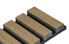 Akustický panel G21, 270x60, 5x2,1 cm, teak - 5