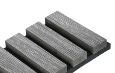 Akustický panel G21, 270x60, 5x2,1 cm, tmavo šedý dub - 5