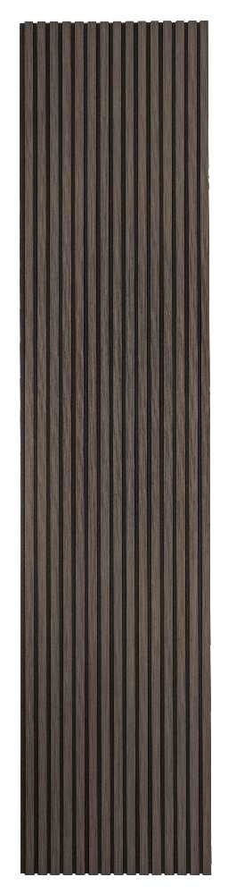 Akustický panel G21, 270x60, 5x2,1 cm, tmavý orech