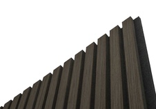 Akustický panel G21, 270x60, 5x2,1 cm, tmavý orech - 4