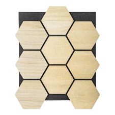 Akustický panel G21, 270x60, 5x2,1 cm, prírodný dub