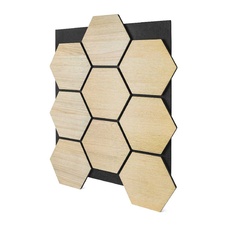 Akustický panel G21, 270x60, 5x2,1 cm, prírodný dub - 1