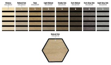 Sada vzoriek G21 akustických panelov, 9 vzorov