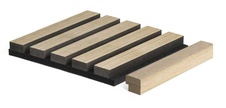 Zakončovacia lišta G21 pre akustický panel, prírodný dub - 3