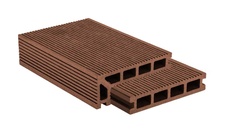 Terasová doska G21, 2,4x14x400 cm, čerešeň WPC - 2