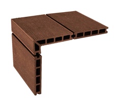 Terasová doska G21, 2,4x14x400 cm, čerešeň WPC - 3