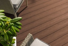 Terasová doska G21, 2,4x14x400 cm, čerešeň WPC - 4