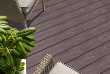 Terasová doska G21, 2,5x14,8x300 cm, Dark Wood WPC - 7
