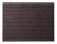 Terasová doska G21, 2,5x14,8x400 cm, Dark Wood WPC - 4