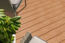 Terasová doska G21, 2,5x14,8x400 cm, Light Wood WPC - 7