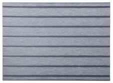 Terasová doska G21, 2,5x14,8x400 cm, Silver Wood WPC s okrúhlymi výrezmi - 4