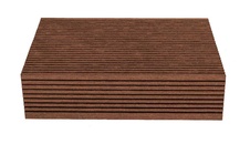 Terasová doska zakončovacia G21, 2,5x14x400 cm, čerešeň WPC - 2