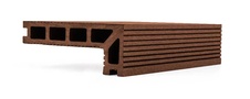 Terasová doska zakončovacia G21, 2,5x14x400 cm, čerešeň WPC - 3