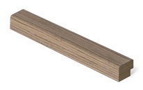 Zakončovacia lišta G21 pre akustický panel, orech