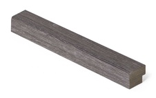 Zakončovacia lišta G21 pre akustický panel, tmavo šedý dub