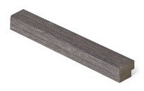 Zakončovacia lišta G21 pre akustický panel, tmavo šedý dub