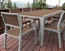 Záhradný set Keter HARMONY 1+4, biela-cappuccino - 1