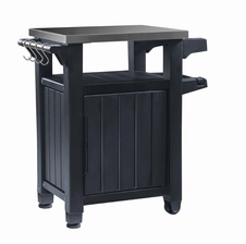 Grilovací stolík Keter UNITY 105l, grafit