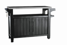 Grilovací stolík Keter UNITY XL 207l, grafit
