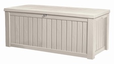 Záhradný box Keter Rockwood 570l, krémová