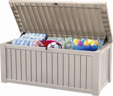 Záhradný box Keter Rockwood 570l, krémová - 1