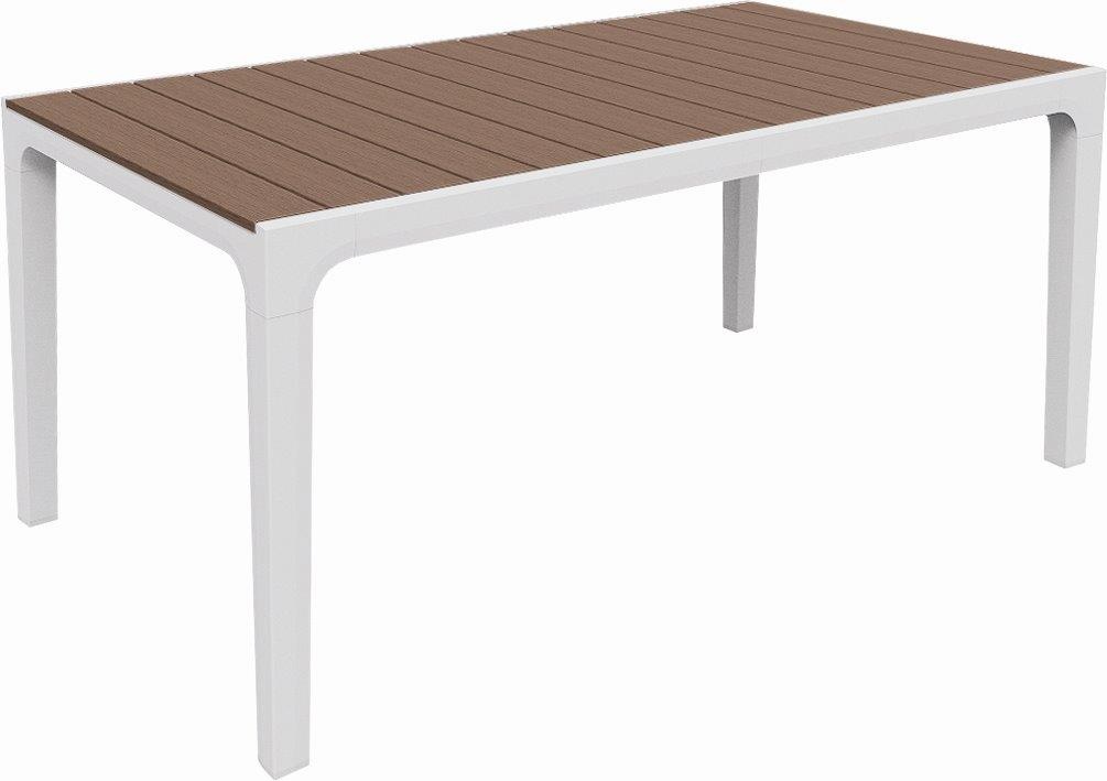 Záhradný stôl Keter HARMONY, biela-cappuccino