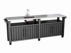 Grilovací stolík Keter UNITY Chef 415l, grafit - 3