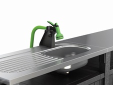 Grilovací stolík Keter UNITY Chef 415l, grafit - 4