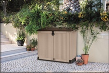 Záhradný box Keter STORE-IT-OUT MIDI, béžovo-hnedá - 1