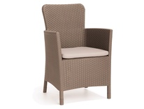 Záhradné kreslo Keter Iowa, cappuccino