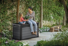 Záhradný box Keter Cortina 380l, šedá - 3