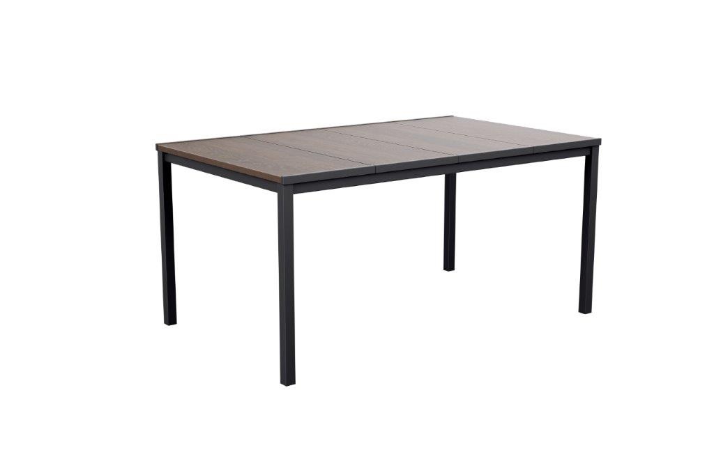 Záhradný stôl Keter Porto 160, Walnut black steel