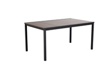 Záhradný stôl Keter Porto 160, Walnut black steel