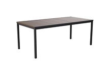 Záhradný stôl Keter Porto 200, Walnut black steel