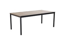 Záhradný stôl Keter Porto 200, Ashwood black steel