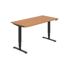 HOBIS výškovo nastaviteľný stôl MOTION RUN MSR 3M 1600, pamäť.ovládanie, jelša - 1