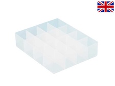 Plastový delič Really Useful so 16 priehradkami