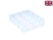 Plastový delič Really Useful so 12 priehradkami