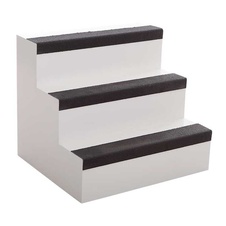 Protišmyková schodová lišta IG Fine, čierna, 5x5x150 cm