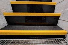 Protišmykový nášľap IG Fine, čierna-žltá, 35x300 cm - 4