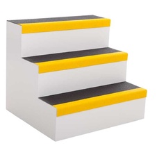 Protišmykový nášľap IG Fine, čierna-žltá, 35x200 cm