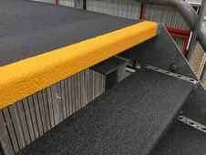 Protišmykový nášľap IG Fine, čierna-žltá, 35x200 cm - 3