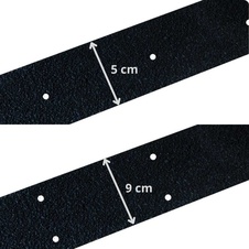 Protišmykový podlahový pás IG Fine, čierna, 5x120 cm