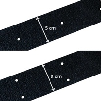 Protišmykový podlahový pás IG Fine, čierna, 5x120 cm