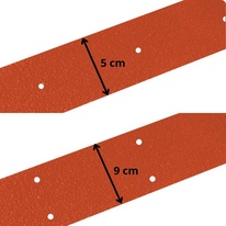 Protišmykový podlahový pás IG Fine, oranžová, 9x200 cm